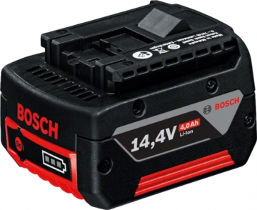 Bosch GBA 14.4V 4.0Ah Professional COOLPACK teknolojisine sahip güçlü 14.4 Volt 4,0 Ah akü
