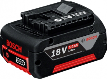 Bosch GBA 18V 5.0Ah Professional COOLPACK teknolojisine sahip güçlü 18 Volt 5,0 Ah akü