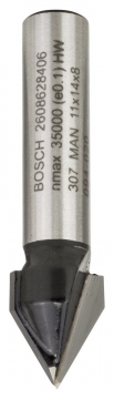 Bosch Standard W V-Kanal Freze 8*11*45 mm