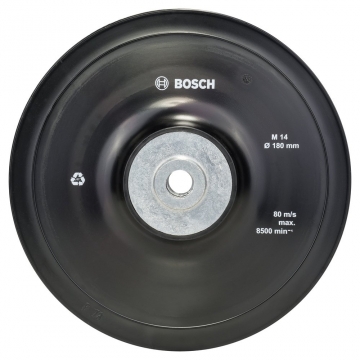 Bosch 180 mm M14 Fiber Disk için Taban