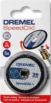 DREMEL ® EZ SpeedClic: Plastik Kesme Diskleri. (SC476)